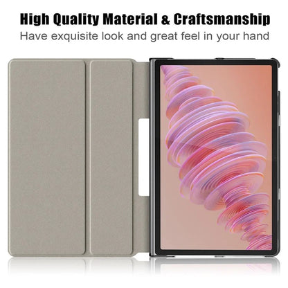 For Lenovo Tab Plus 11.5-inch TB351FU Case Heat Dissipation Stand Leather Tablet Cover