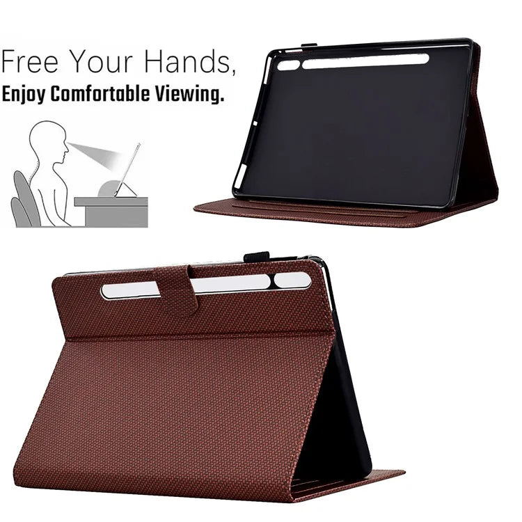 For Samsung Galaxy Tab S9 FE / S9 Case PU Leather Tablet Cover Auto Wake / Sleep