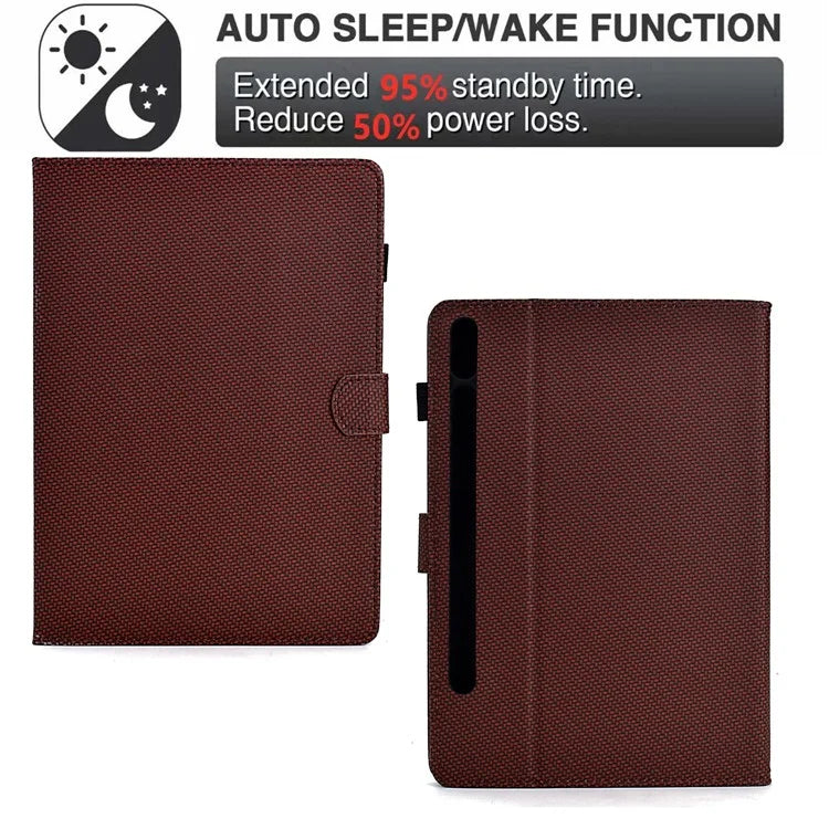 For Samsung Galaxy Tab S9 FE / S9 Case PU Leather Tablet Cover Auto Wake / Sleep