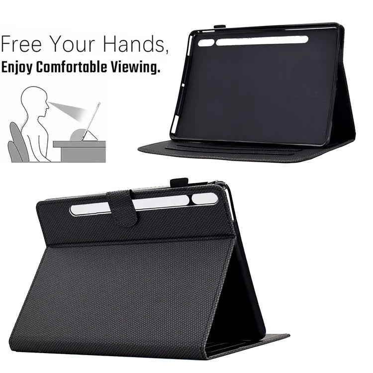 For Samsung Galaxy Tab S9 FE / S9 Case PU Leather Tablet Cover Auto Wake / Sleep