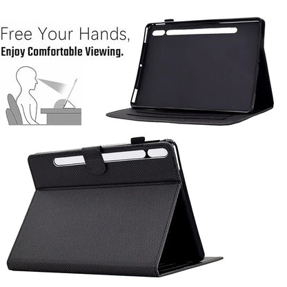 For Samsung Galaxy Tab S9 FE / S9 Case PU Leather Tablet Cover Auto Wake / Sleep