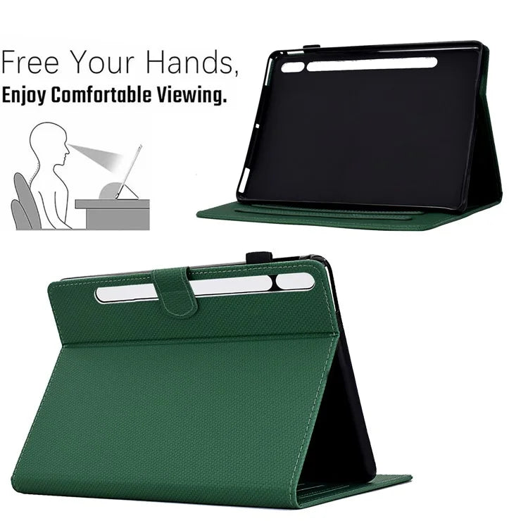 For Samsung Galaxy Tab S9 FE / S9 Case PU Leather Tablet Cover Auto Wake / Sleep