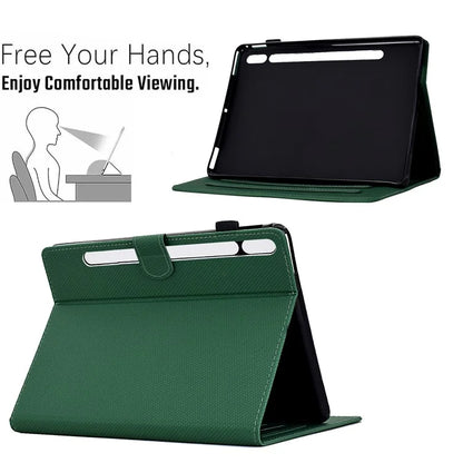 For Samsung Galaxy Tab S9 FE / S9 Case PU Leather Tablet Cover Auto Wake / Sleep