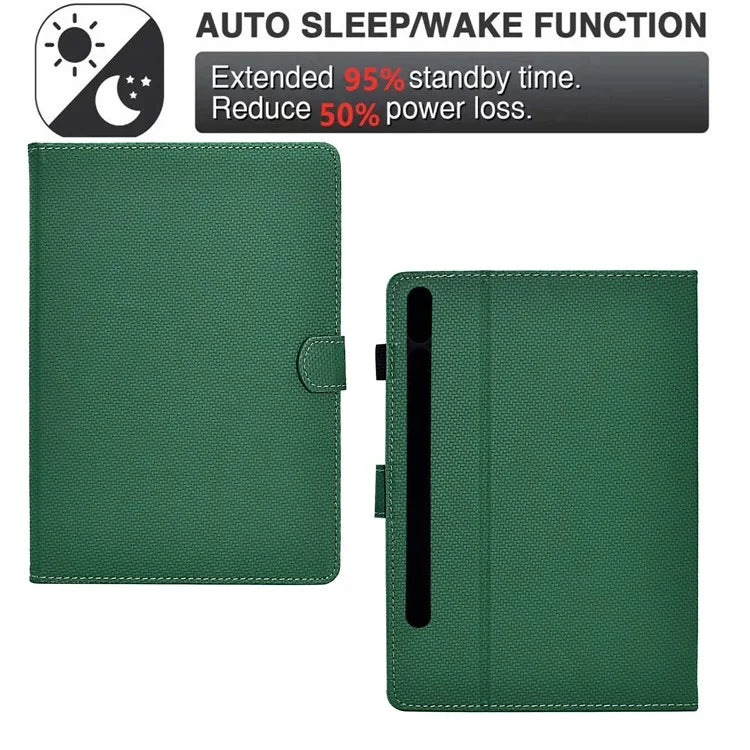 For Samsung Galaxy Tab S9 FE / S9 Case PU Leather Tablet Cover Auto Wake / Sleep