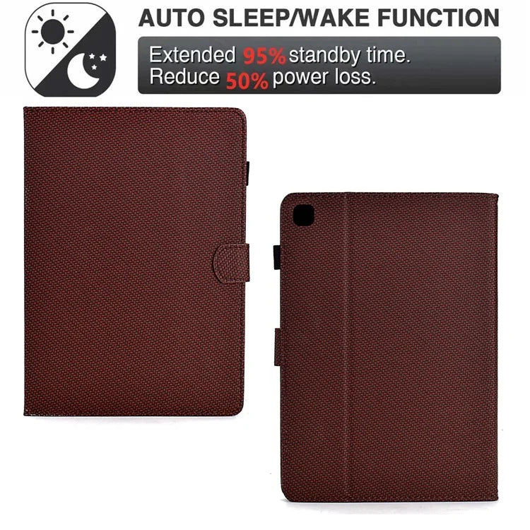 For Samsung Galaxy Tab A7 10.4 (2020) T500 / T505 Case Folding Stand Leather Tablet Cover