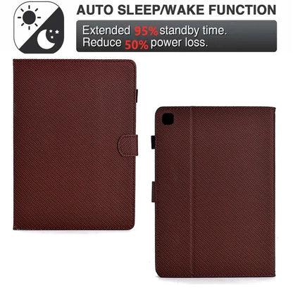 For Samsung Galaxy Tab A7 10.4 (2020) T500 / T505 Case Folding Stand Leather Tablet Cover