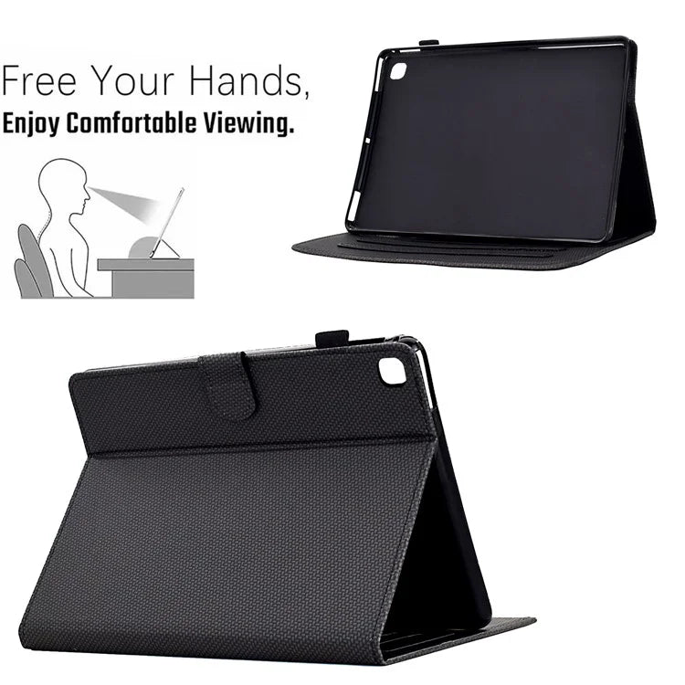 For Samsung Galaxy Tab A7 10.4 (2020) T500 / T505 Case Folding Stand Leather Tablet Cover