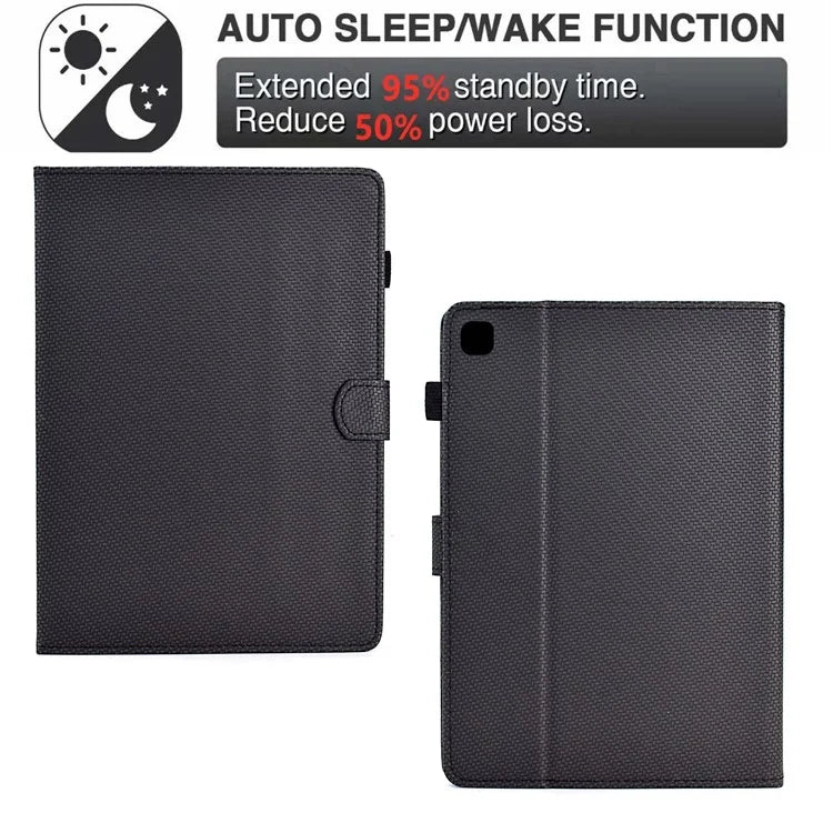 For Samsung Galaxy Tab A7 10.4 (2020) T500 / T505 Case Folding Stand Leather Tablet Cover