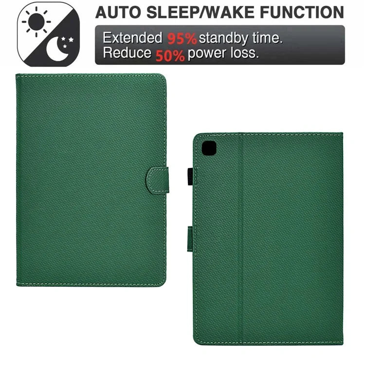 For Samsung Galaxy Tab A7 10.4 (2020) T500 / T505 Case Folding Stand Leather Tablet Cover