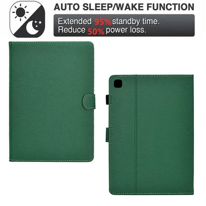 For Samsung Galaxy Tab A7 10.4 (2020) T500 / T505 Case Folding Stand Leather Tablet Cover