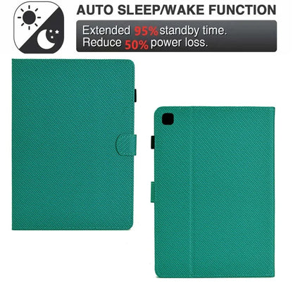 For Samsung Galaxy Tab A7 10.4 (2020) T500 / T505 Case Folding Stand Leather Tablet Cover