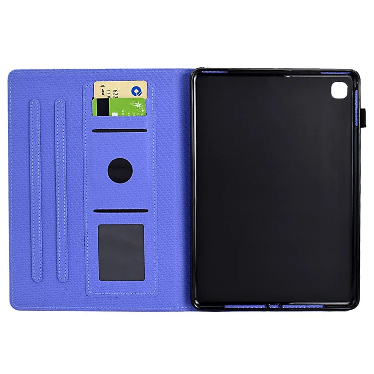 For Samsung Galaxy Tab A7 10.4 (2020) T500 / T505 Case Folding Stand Leather Tablet Cover