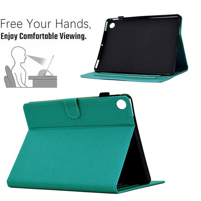 For Samsung Galaxy Tab A9+ Case PU Leather Tablet Cover with Card Slots Stand