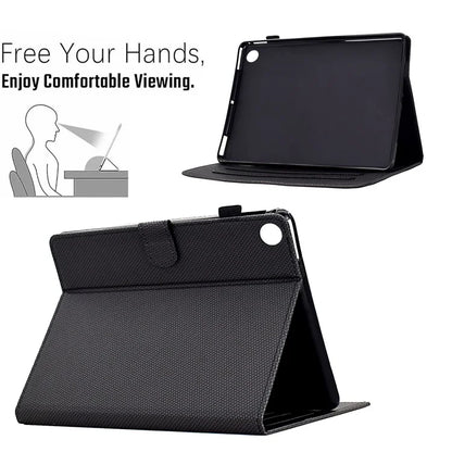 For Samsung Galaxy Tab A9 Case Auto Wake / Sleep PU Leather Stand Tablet Cover