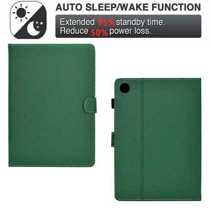 For Samsung Galaxy Tab A9 Case Auto Wake / Sleep PU Leather Stand Tablet Cover