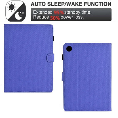 For Samsung Galaxy Tab A9 Case Auto Wake / Sleep PU Leather Stand Tablet Cover