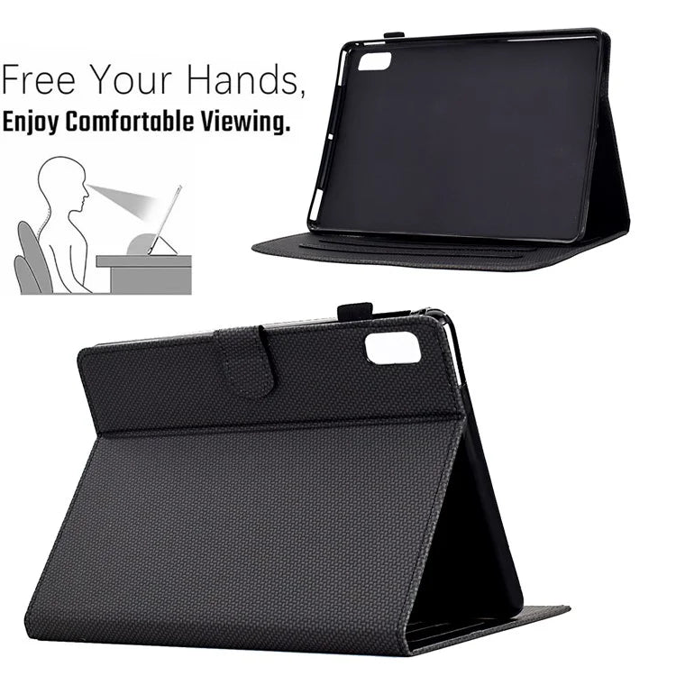 For Lenovo Xiaoxin Pad Plus (2023) / Tab P11 Gen 2 TB-350 Case PU Leather Tablet Stand Cover