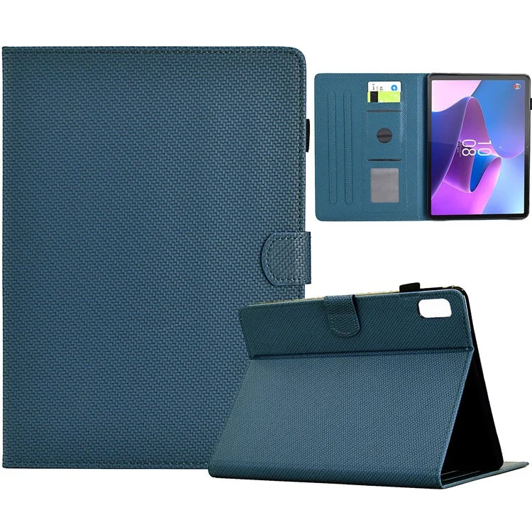 For Lenovo Xiaoxin Pad Plus (2023) / Tab P11 Gen 2 TB-350 Case PU Leather Tablet Stand Cover
