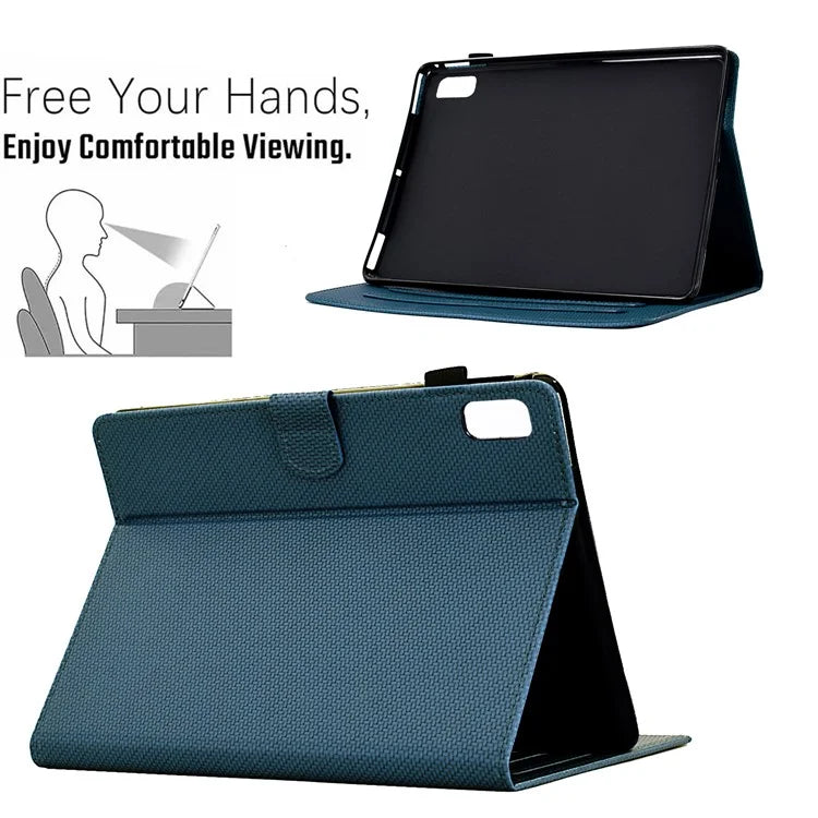 For Lenovo Xiaoxin Pad Plus (2023) / Tab P11 Gen 2 TB-350 Case PU Leather Tablet Stand Cover