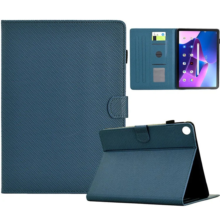 For Lenovo Tab M10 (Gen 3) Case PU Leather Protective Tablet Cover with Card Slots