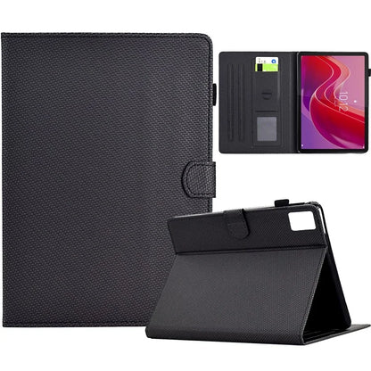 For Lenovo Tab M11 / Xiaoxin Pad 11 2024 Case Carbon Fiber Texture Leather Tablet Cover
