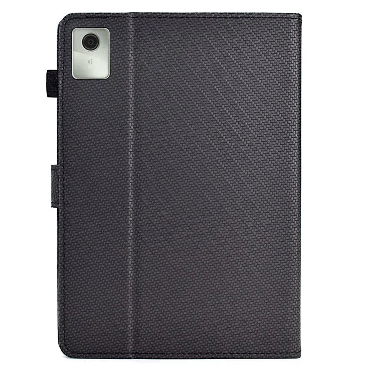 For Lenovo Tab M11 / Xiaoxin Pad 11 2024 Case Carbon Fiber Texture Leather Tablet Cover