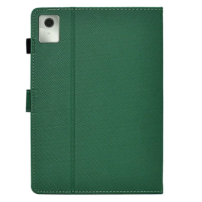For Lenovo Tab M11 / Xiaoxin Pad 11 2024 Case Carbon Fiber Texture Leather Tablet Cover
