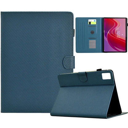 For Lenovo Tab M11 / Xiaoxin Pad 11 2024 Case Carbon Fiber Texture Leather Tablet Cover