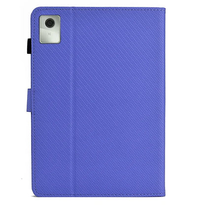 For Lenovo Tab M11 / Xiaoxin Pad 11 2024 Case Carbon Fiber Texture Leather Tablet Cover