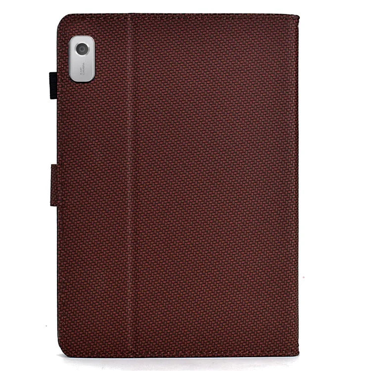 For Lenovo Tab M9 TB-310FU Case Card Slots Leather Tablet Cover with Stand View