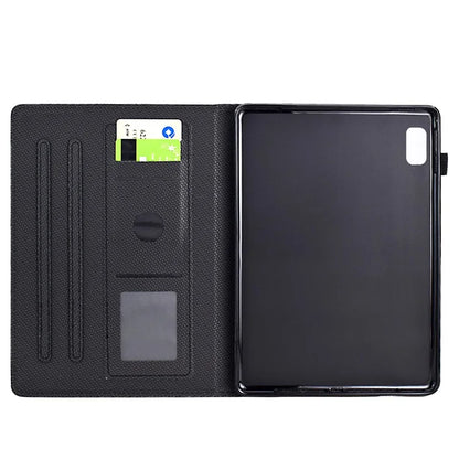 For Lenovo Tab M9 TB-310FU Case Card Slots Leather Tablet Cover with Stand View