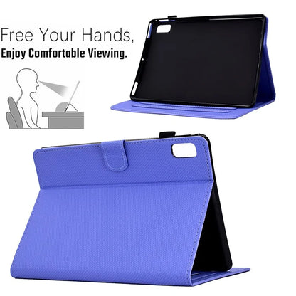 For Lenovo Tab M9 TB-310FU Case Card Slots Leather Tablet Cover with Stand View