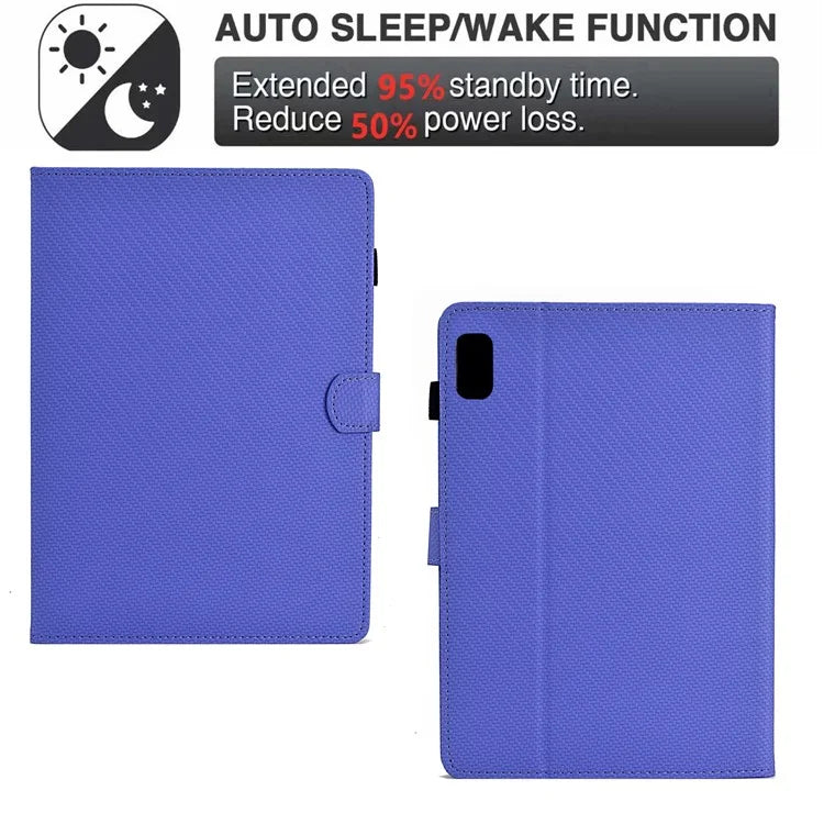 For Lenovo Tab M9 TB-310FU Case Card Slots Leather Tablet Cover with Stand View