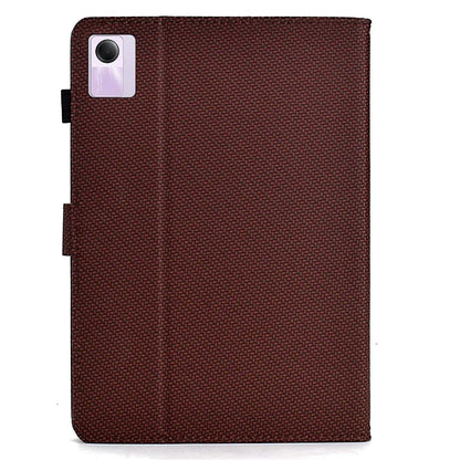 For Xiaomi Redmi Pad SE Case Carbon Fiber Texture PU Leather Cover Stand View