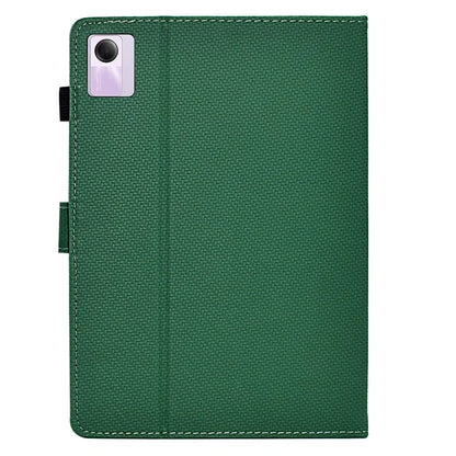 For Xiaomi Redmi Pad SE Case Carbon Fiber Texture PU Leather Cover Stand View