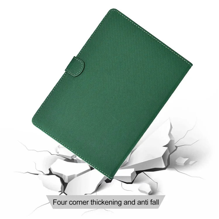 For iPad Pro 11 (2024) Leather Case Stand Card Slots Protective Tablet Cover
