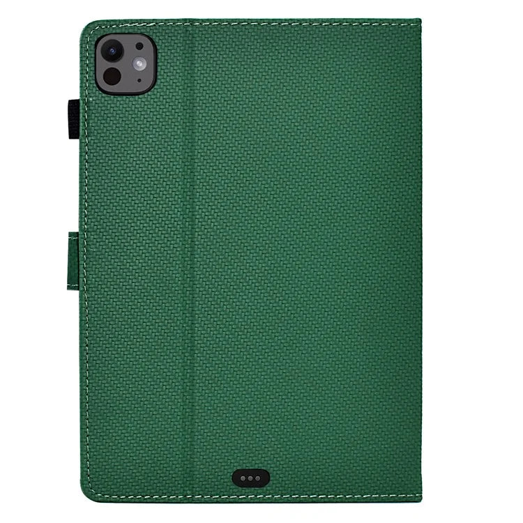 For iPad Pro 11 (2024) Leather Case Stand Card Slots Protective Tablet Cover