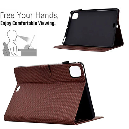 For iPad Air 11 (2024) / iPad Pro 11 (2022) / (2020) Case Card Holder Tablet Leather Cover