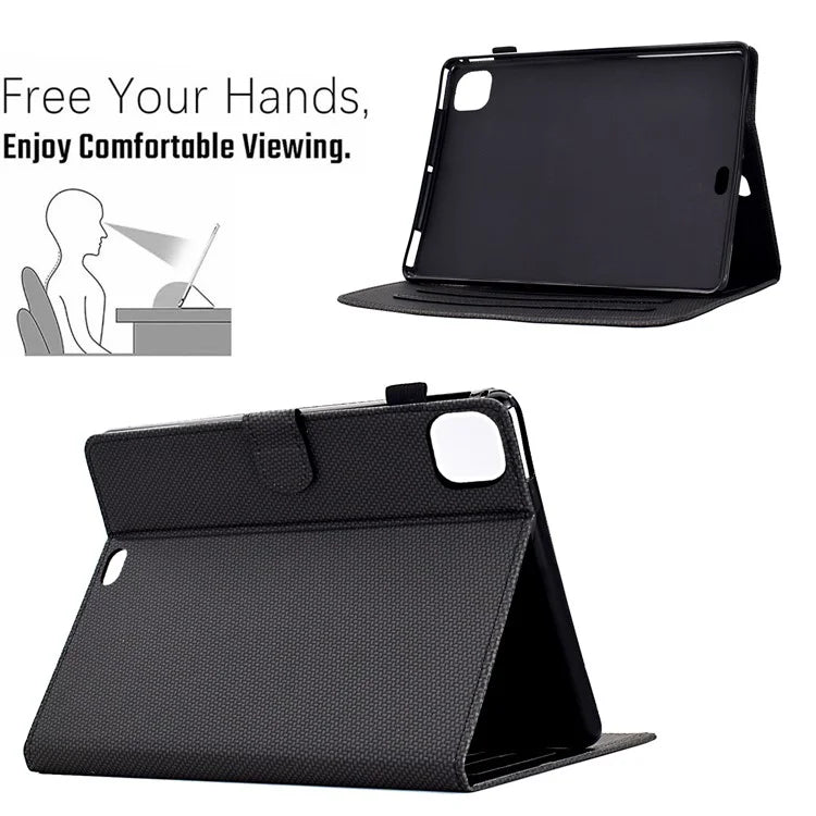 For iPad Air 11 (2024) / iPad Pro 11 (2022) / (2020) Case Card Holder Tablet Leather Cover