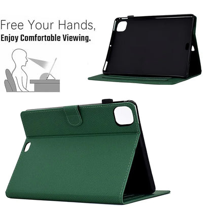 For iPad Air 11 (2024) / iPad Pro 11 (2022) / (2020) Case Card Holder Tablet Leather Cover