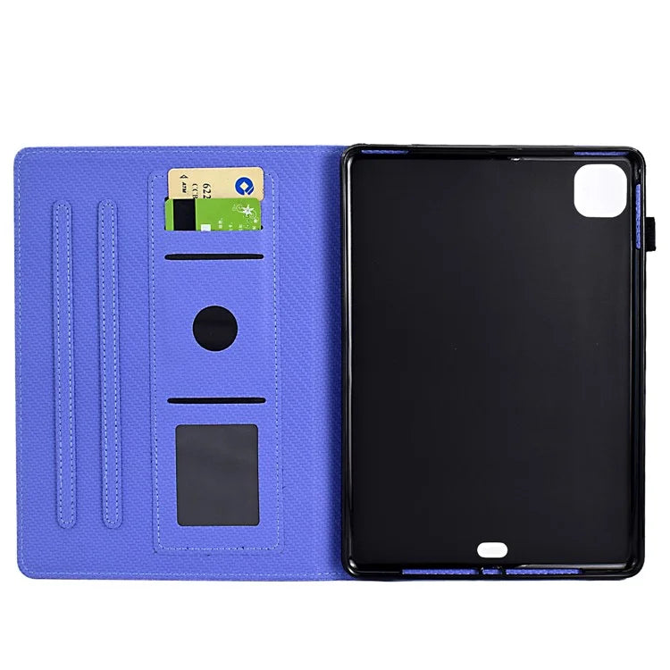 For iPad Air 11 (2024) / iPad Pro 11 (2022) / (2020) Case Card Holder Tablet Leather Cover