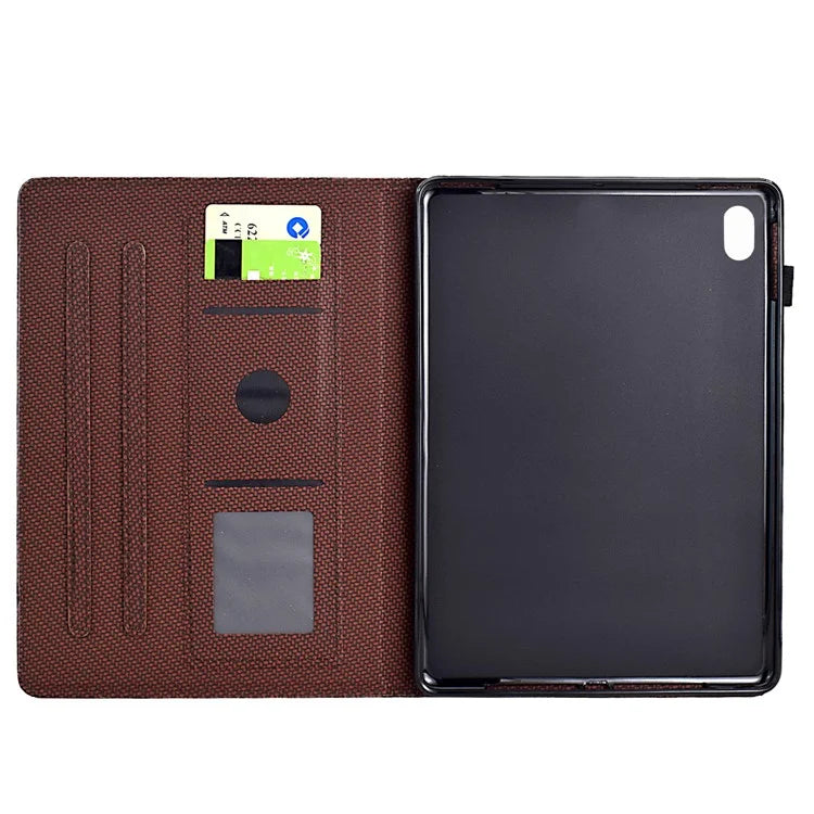 For iPad 10.9 (2022) Case Card Slots Auto Wake / Sleep PU Leather Tablet Cover