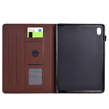 For iPad 10.9 (2022) Case Card Slots Auto Wake / Sleep PU Leather Tablet Cover