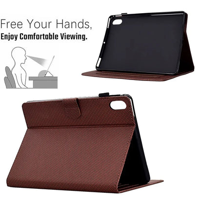 For iPad 10.9 (2022) Case Card Slots Auto Wake / Sleep PU Leather Tablet Cover