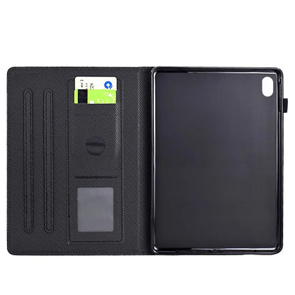 For iPad 10.9 (2022) Case Card Slots Auto Wake / Sleep PU Leather Tablet Cover