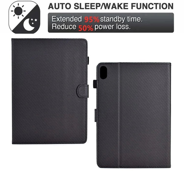 For iPad 10.9 (2022) Case Card Slots Auto Wake / Sleep PU Leather Tablet Cover