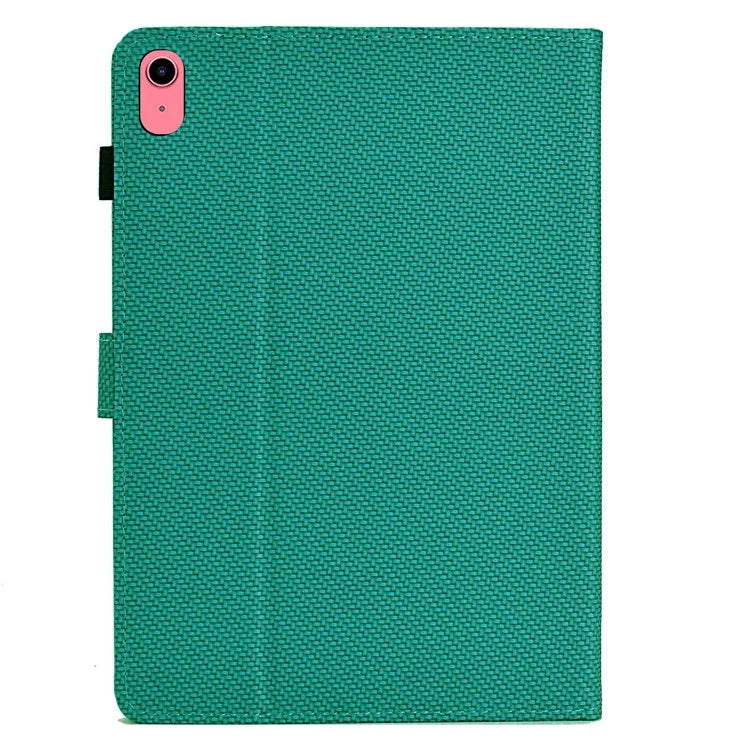For iPad 10.9 (2022) Case Card Slots Auto Wake / Sleep PU Leather Tablet Cover