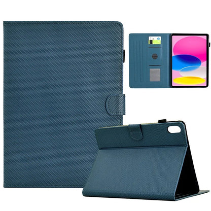 For iPad 10.9 (2022) Case Card Slots Auto Wake / Sleep PU Leather Tablet Cover