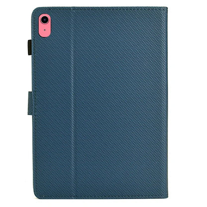 For iPad 10.9 (2022) Case Card Slots Auto Wake / Sleep PU Leather Tablet Cover