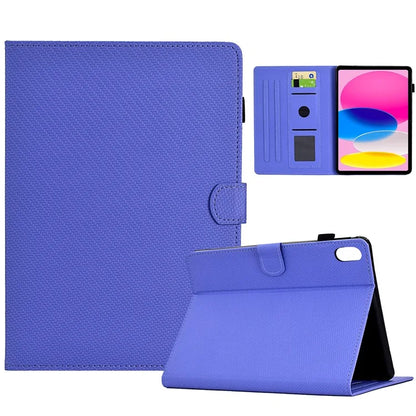 For iPad 10.9 (2022) Case Card Slots Auto Wake / Sleep PU Leather Tablet Cover